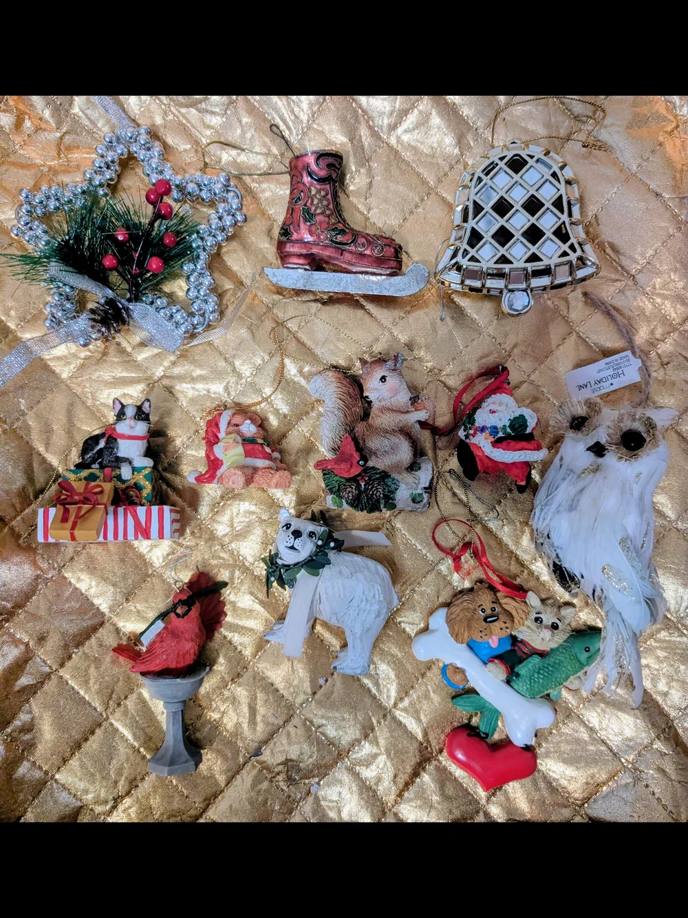 Vintage  Holiday Ornaments - Assorted Colors